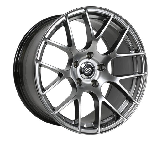 Enkei Raijin 18x8,5 45mm Offset 5x100 Lochkreis 72,6 Bohrungsdurchmesser Hyper Silver Wheel