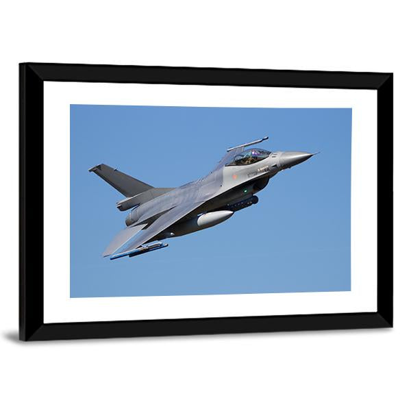 Fighter Jet Canvas Wall Art-3 Horizontal-Gallery Wrap-25" x 16"-Tiaracle