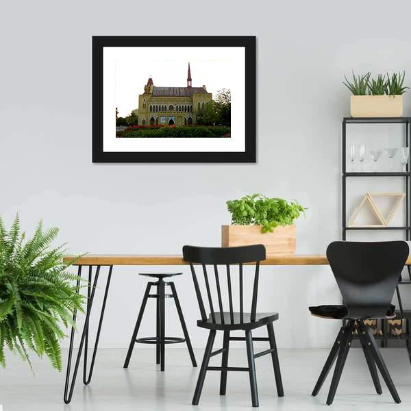 Frere Hall In Karachi Canvas Wall Art-3 Horizontal-Gallery Wrap-25" x 16"-Tiaracle