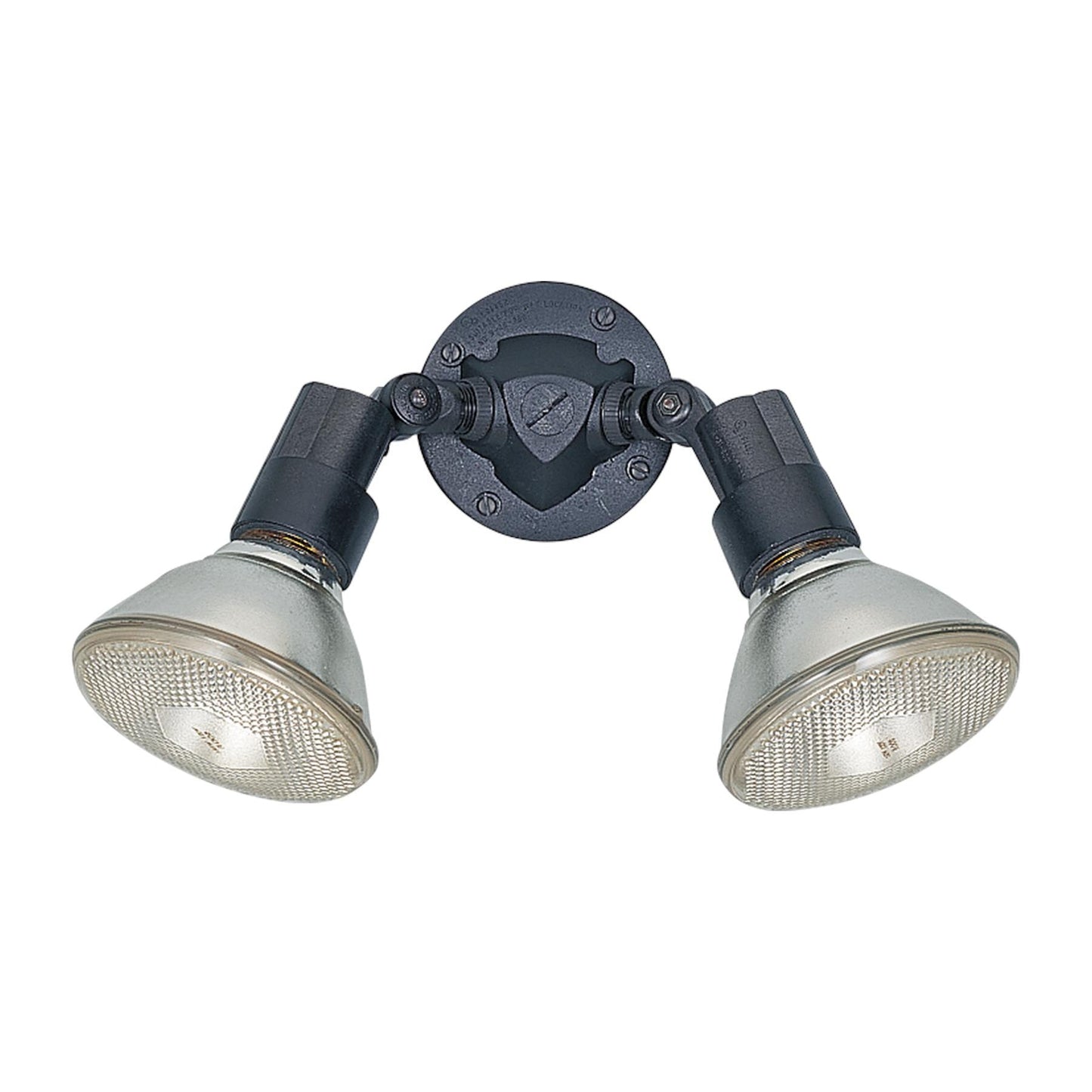 Two Light Outdoor Adjustable Swivel Flood Light