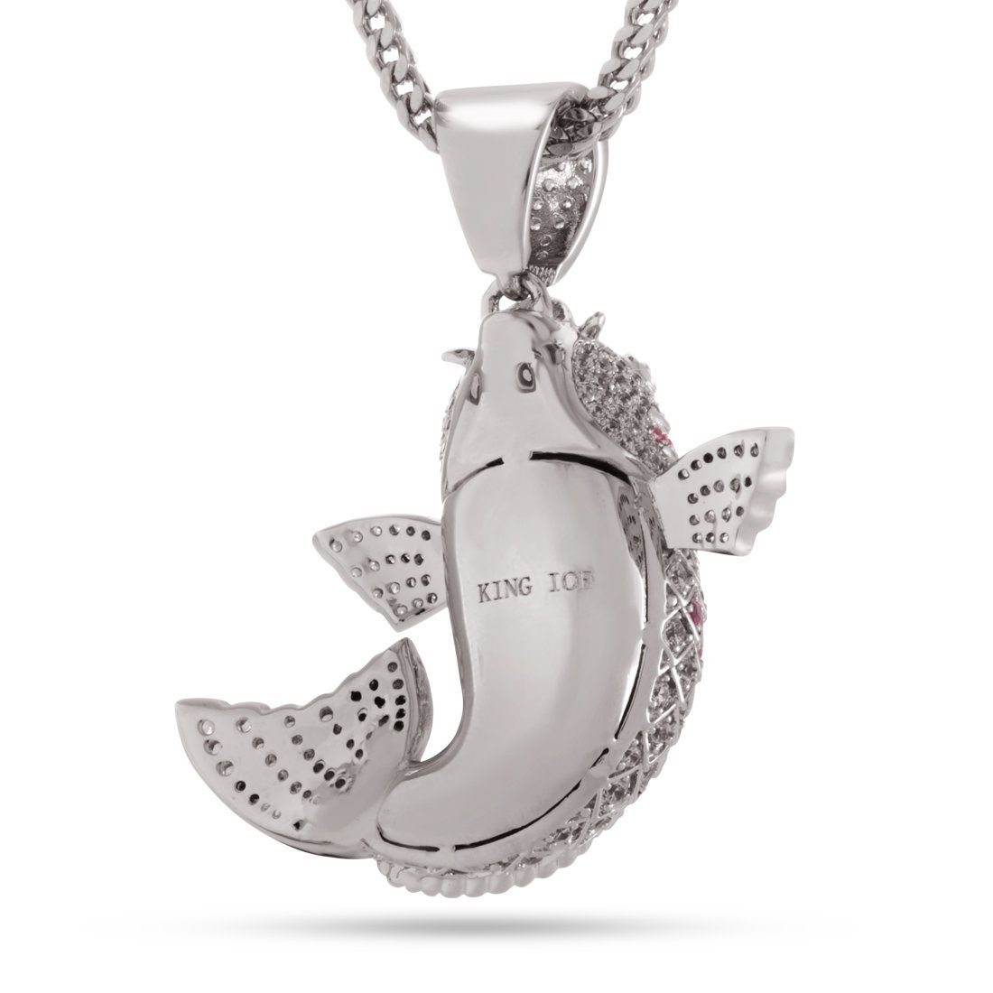 Gin Rin Kohaku Koi Fish Necklace