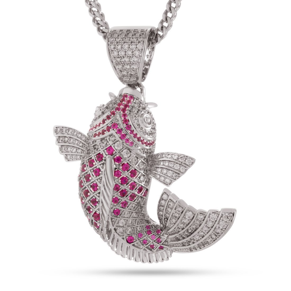 Gin Rin Kohaku Koi Fish Necklace