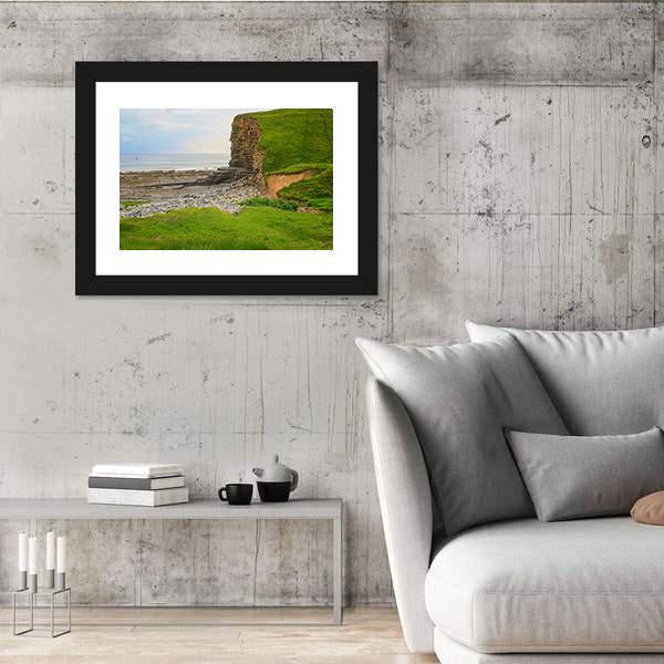 Glamorgan Heritage Coast Canvas Wall Art-3 Horizontal-Gallery Wrap-25" x 16"-Tiaracle