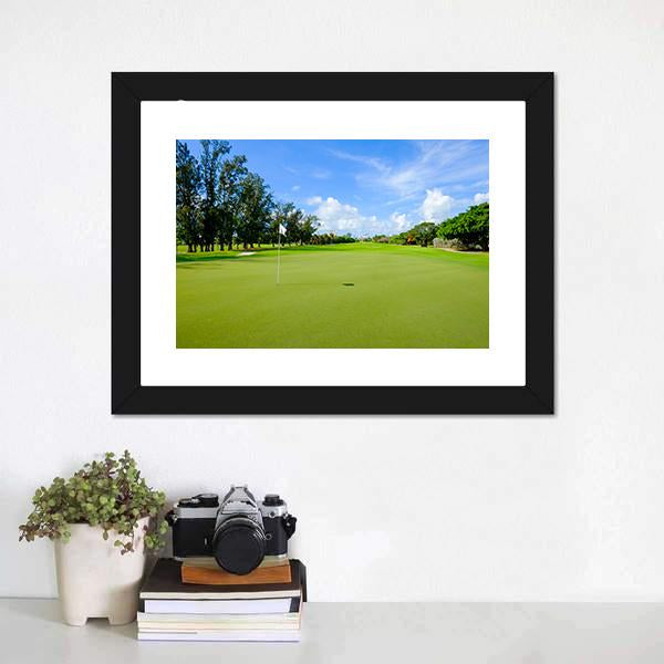 Golf Course Australia Canvas Wall Art-1 Piece-Framed Print-20" x 16"-Tiaracle