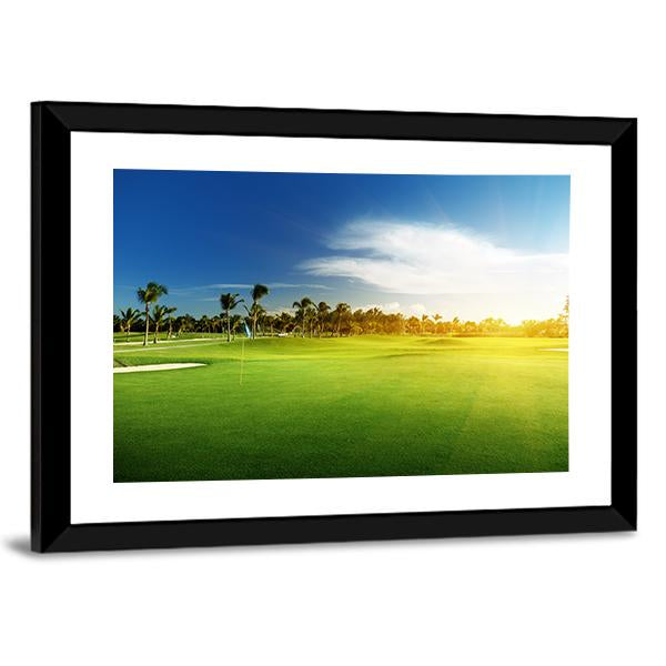 Golf Course Dominican Republic Canvas Wall Art-3 Horizontal-Gallery Wrap-25" x 16"-Tiaracle