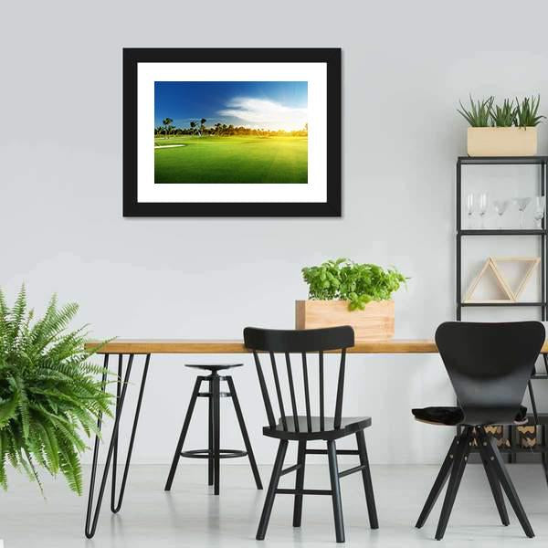 Golf Course Dominican Republic Canvas Wall Art-3 Horizontal-Gallery Wrap-25" x 16"-Tiaracle