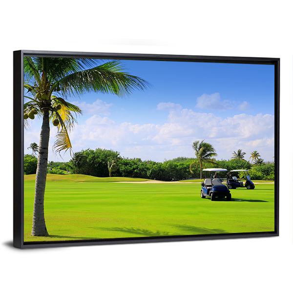 Golf Course Mexico Canvas Wall Art-3 Horizontal-Gallery Wrap-25" x 16"-Tiaracle