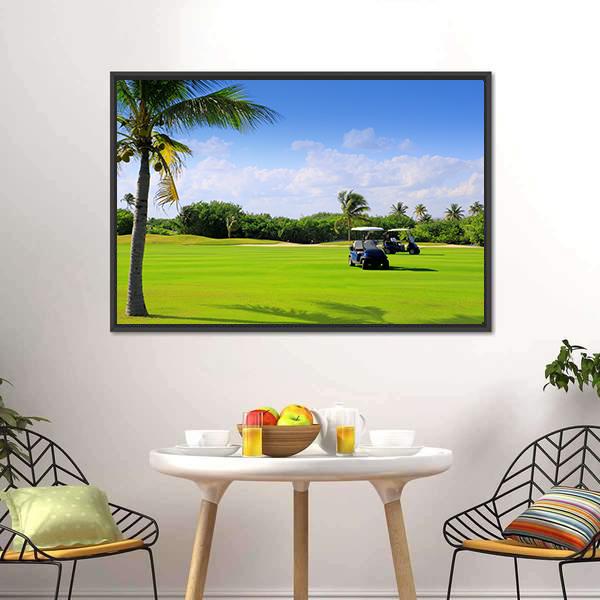 Golf Course Mexico Canvas Wall Art-3 Horizontal-Gallery Wrap-25" x 16"-Tiaracle