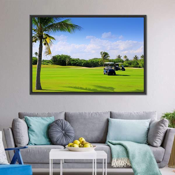 Golf Course Mexico Canvas Wall Art-3 Horizontal-Gallery Wrap-25" x 16"-Tiaracle