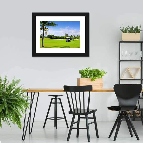 Golf Course Mexico Canvas Wall Art-3 Horizontal-Gallery Wrap-25" x 16"-Tiaracle