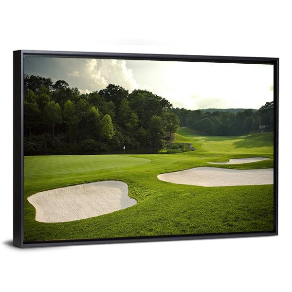 Golf Course Canvas Wall Art-3 Horizontal-Gallery Wrap-25" x 16"-Tiaracle