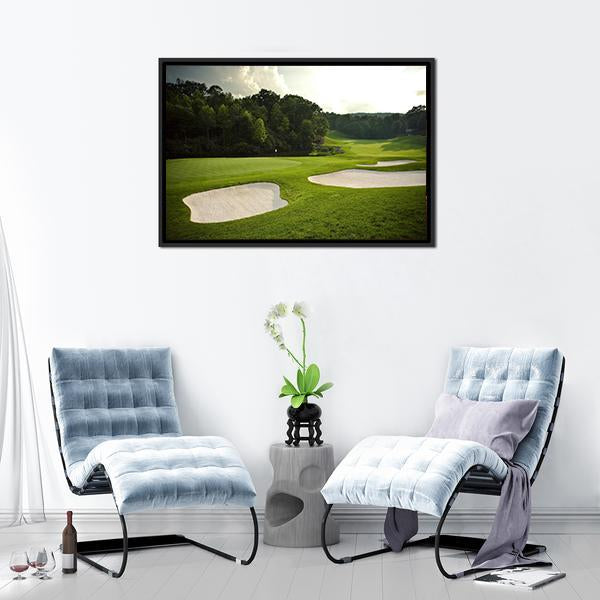 Golf Course Canvas Wall Art-3 Horizontal-Gallery Wrap-25" x 16"-Tiaracle