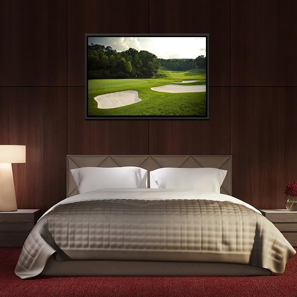 Golf Course Canvas Wall Art-3 Horizontal-Gallery Wrap-25" x 16"-Tiaracle