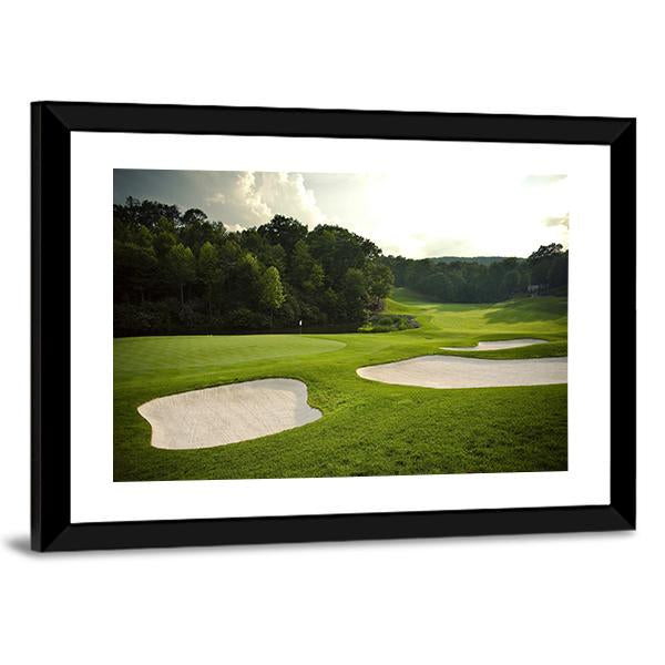 Golf Course Canvas Wall Art-3 Horizontal-Gallery Wrap-25" x 16"-Tiaracle