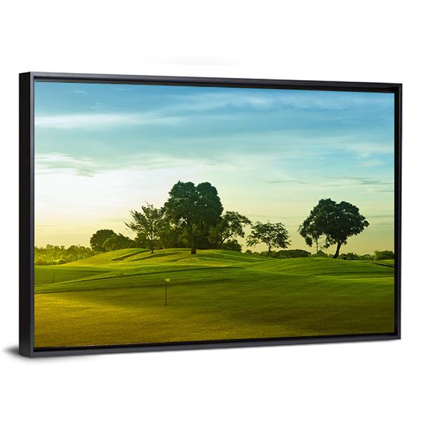 Golf Course Philippines Canvas Wall Art-3 Horizontal-Gallery Wrap-25" x 16"-Tiaracle