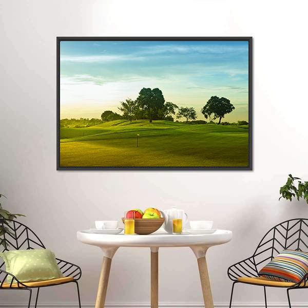 Golf Course Philippines Canvas Wall Art-3 Horizontal-Gallery Wrap-25" x 16"-Tiaracle