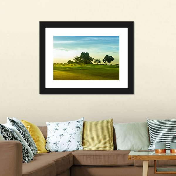 Golf Course Philippines Canvas Wall Art-3 Horizontal-Gallery Wrap-25" x 16"-Tiaracle