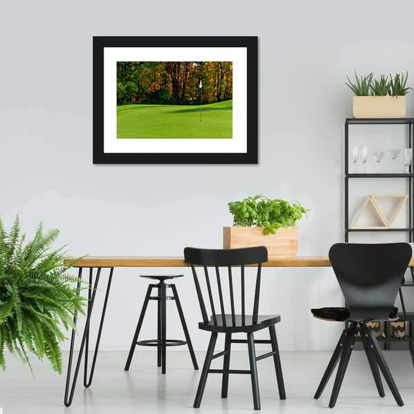 Golf Course Putting Green Canvas Wall Art-3 Horizontal-Gallery Wrap-25" x 16"-Tiaracle