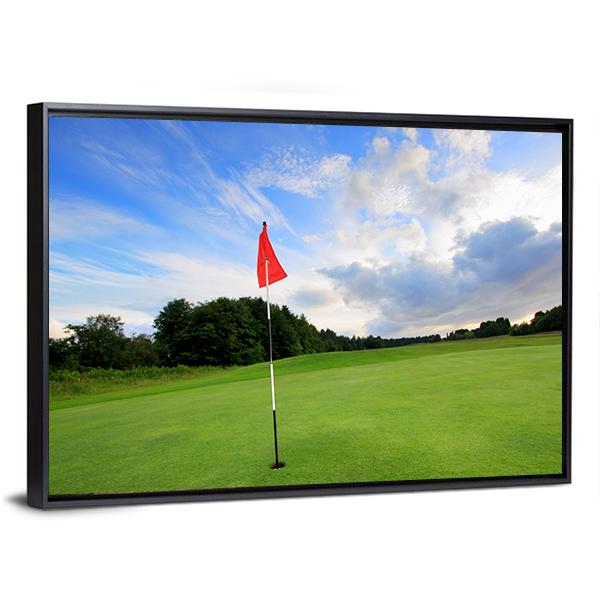 Golf Course Scotland Canvas Wall Art-3 Horizontal-Gallery Wrap-25" x 16"-Tiaracle