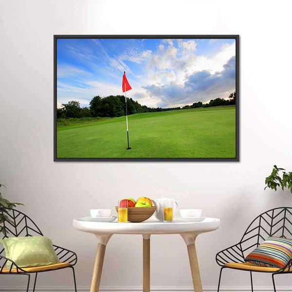 Golf Course Scotland Canvas Wall Art-3 Horizontal-Gallery Wrap-25" x 16"-Tiaracle