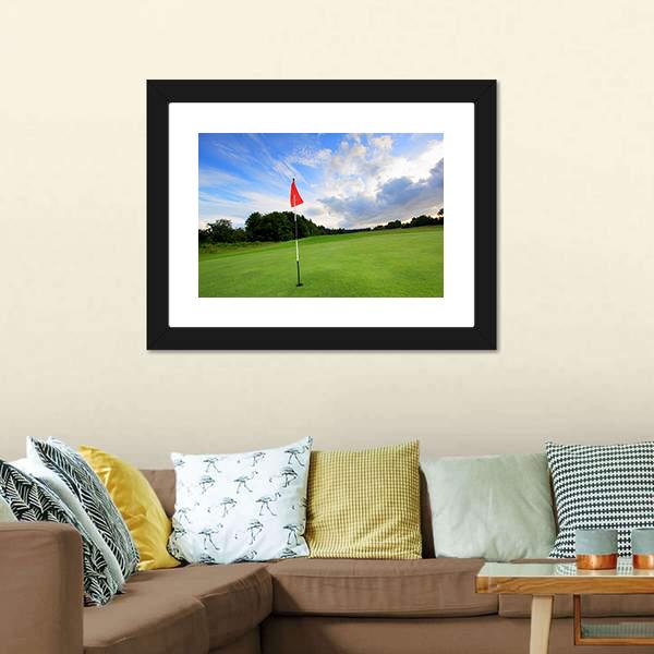 Golf Course Scotland Canvas Wall Art-3 Horizontal-Gallery Wrap-25" x 16"-Tiaracle