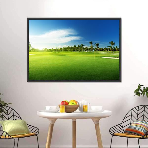 Golf Courses In Dominican Republic Canvas Wall Art-3 Horizontal-Gallery Wrap-25" x 16"-Tiaracle