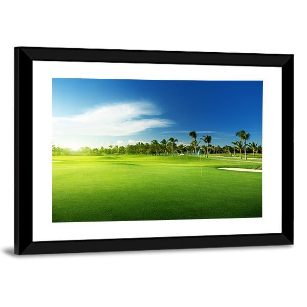 Golf Courses In Dominican Republic Canvas Wall Art-3 Horizontal-Gallery Wrap-25" x 16"-Tiaracle