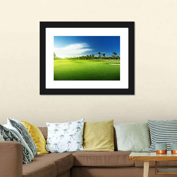 Golf Courses In Dominican Republic Canvas Wall Art-3 Horizontal-Gallery Wrap-25" x 16"-Tiaracle