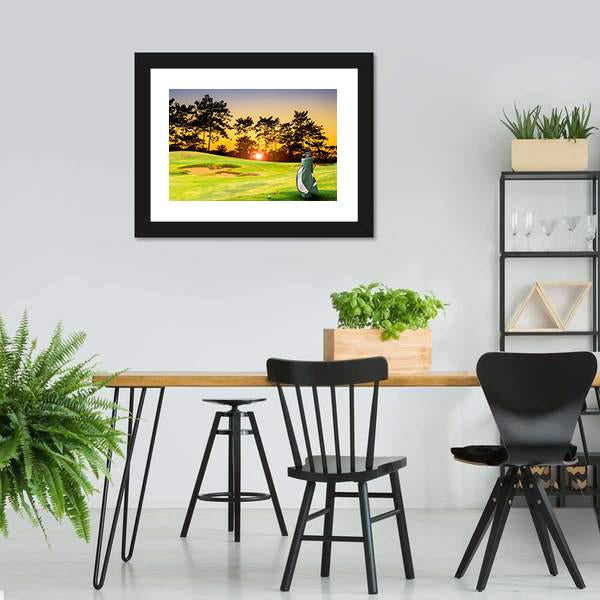 Golf Equipment Canvas Wall Art-3 Horizontal-Gallery Wrap-25" x 16"-Tiaracle