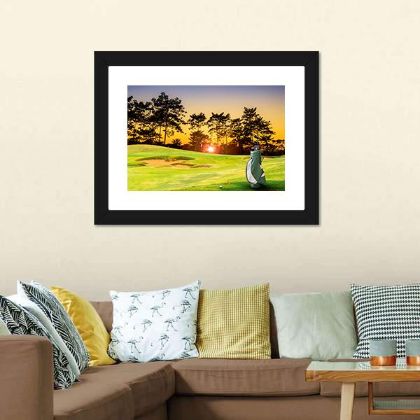 Golf Equipment Canvas Wall Art-3 Horizontal-Gallery Wrap-25" x 16"-Tiaracle