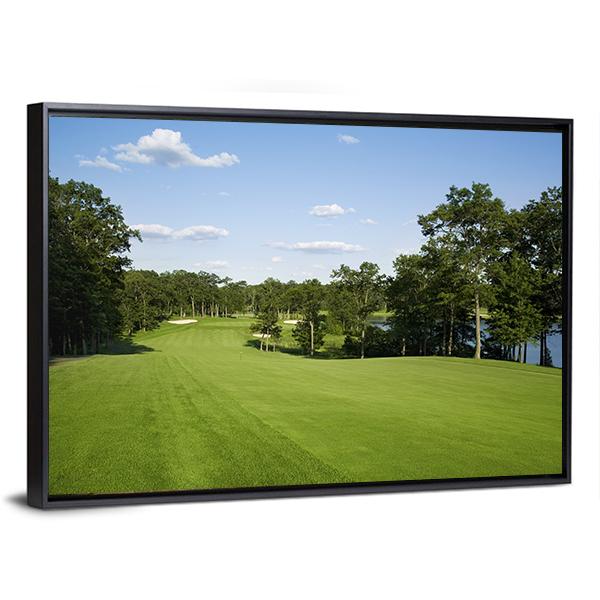 Golf Fairway Canvas Wall Art-3 Horizontal-Gallery Wrap-25" x 16"-Tiaracle