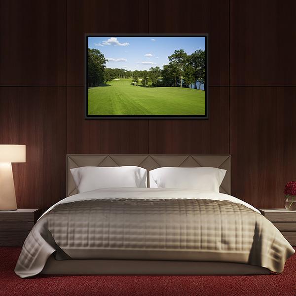 Golf Fairway Canvas Wall Art-3 Horizontal-Gallery Wrap-25" x 16"-Tiaracle