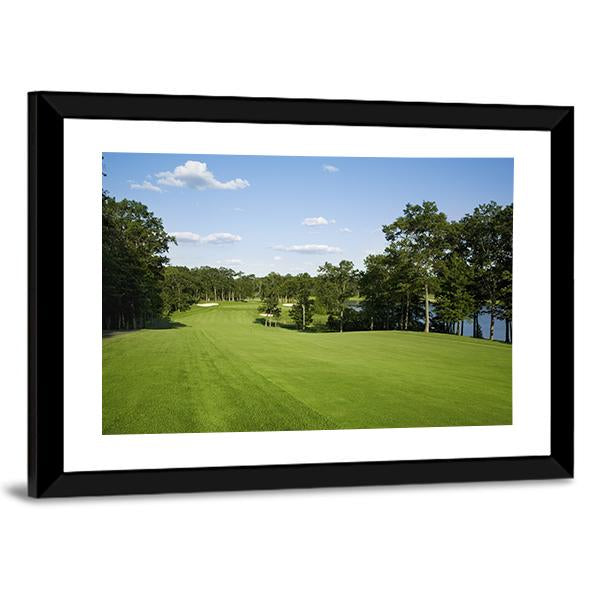 Golf Fairway Canvas Wall Art-3 Horizontal-Gallery Wrap-25" x 16"-Tiaracle