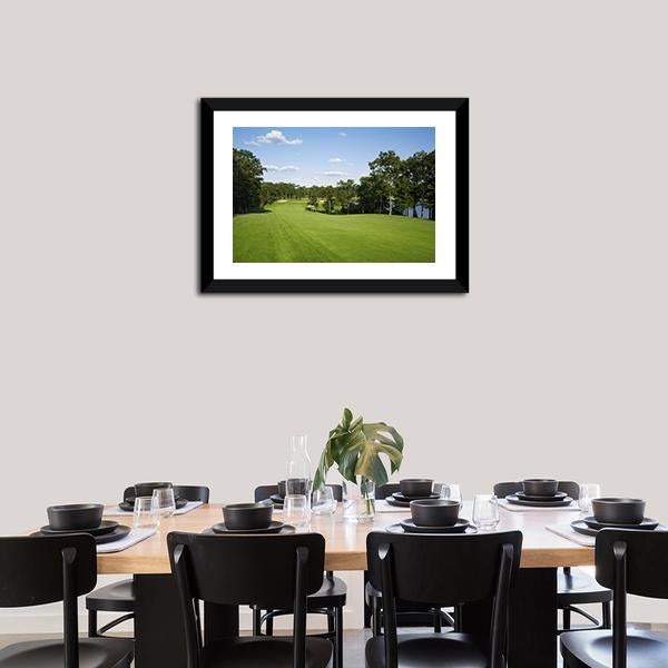 Golf Fairway Canvas Wall Art-3 Horizontal-Gallery Wrap-25" x 16"-Tiaracle