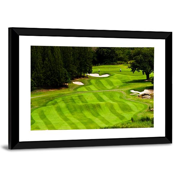 Golf Land Canvas Wall Art-3 Horizontal-Gallery Wrap-25" x 16"-Tiaracle