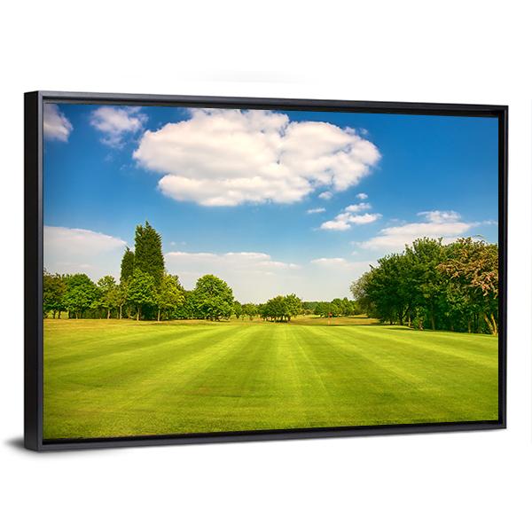 Golf Park Yorkshire UK Canvas Wall Art-3 Horizontal-Gallery Wrap-25" x 16"-Tiaracle