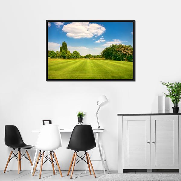 Golf Park Yorkshire UK Canvas Wall Art-3 Horizontal-Gallery Wrap-25" x 16"-Tiaracle