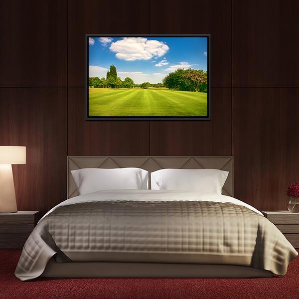 Golf Park Yorkshire UK Canvas Wall Art-3 Horizontal-Gallery Wrap-25" x 16"-Tiaracle