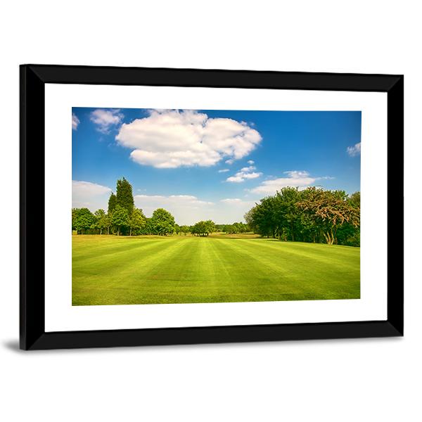 Golf Park Yorkshire UK Canvas Wall Art-3 Horizontal-Gallery Wrap-25" x 16"-Tiaracle