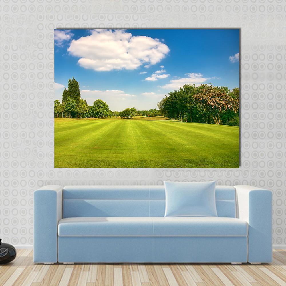 Golf Park Yorkshire UK Canvas Wall Art-1 Piece-Gallery Wrap-48" x 32"-Tiaracle