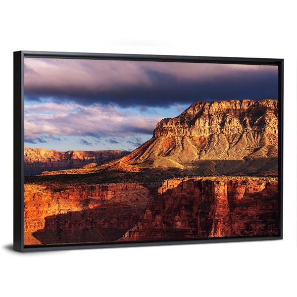 Grand Canyon National Park Canvas Wall Art-3 Horizontal-Gallery Wrap-25" x 16"-Tiaracle