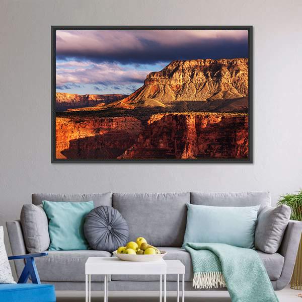 Grand Canyon National Park Canvas Wall Art-3 Horizontal-Gallery Wrap-25" x 16"-Tiaracle