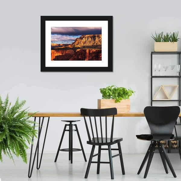 Grand Canyon National Park Canvas Wall Art-3 Horizontal-Gallery Wrap-25" x 16"-Tiaracle