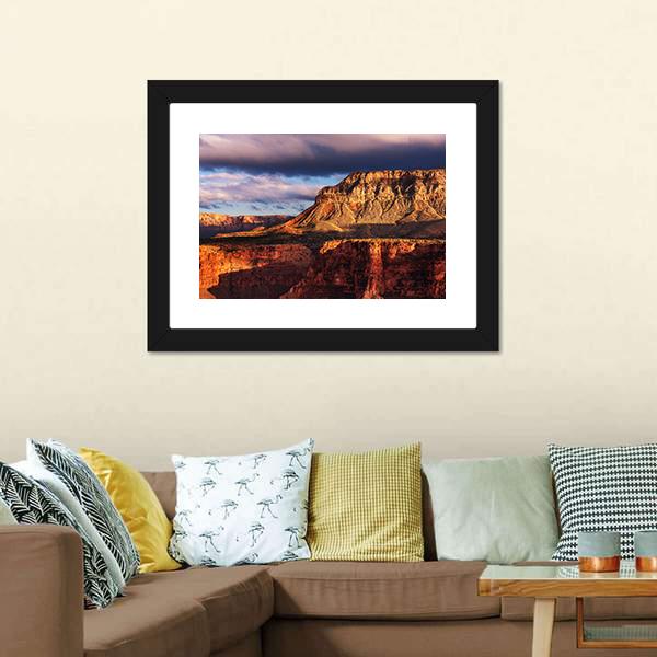 Grand Canyon National Park Canvas Wall Art-3 Horizontal-Gallery Wrap-25" x 16"-Tiaracle