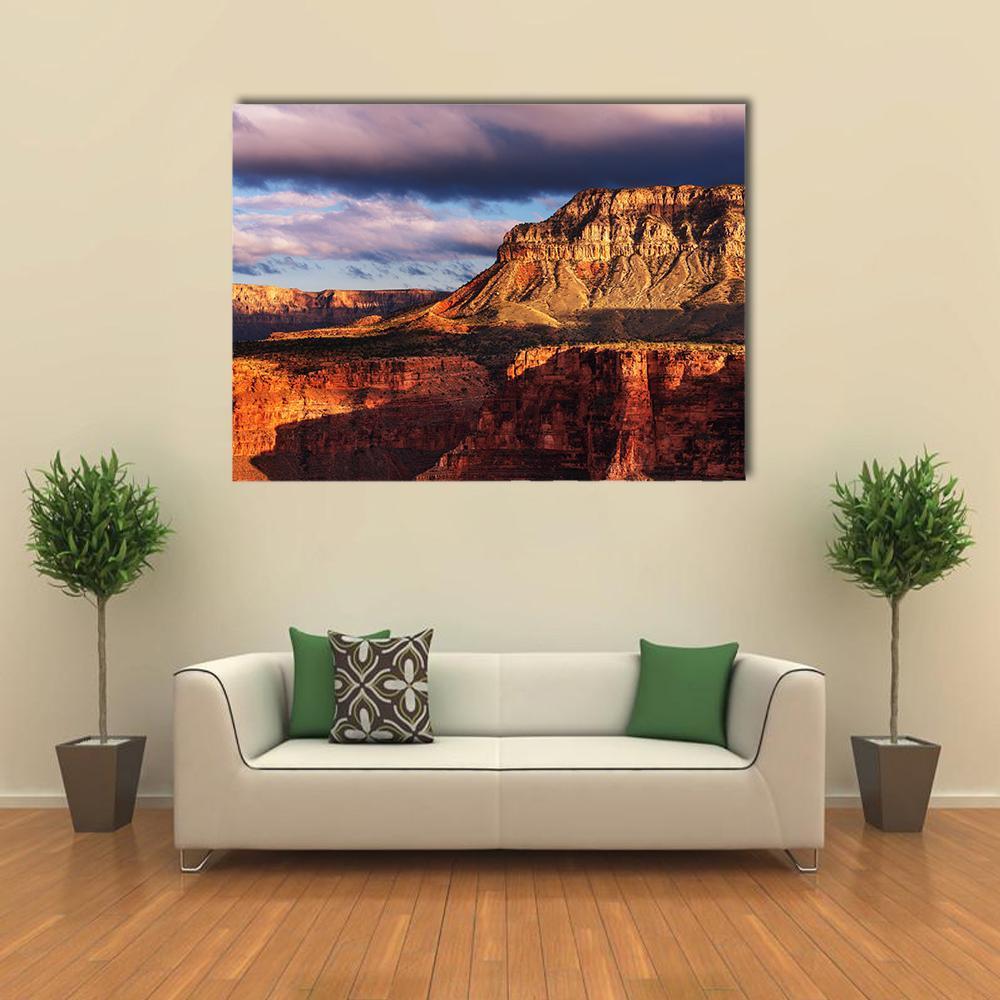 Grand Canyon National Park Canvas Wall Art-1 Piece-Gallery Wrap-48" x 32"-Tiaracle