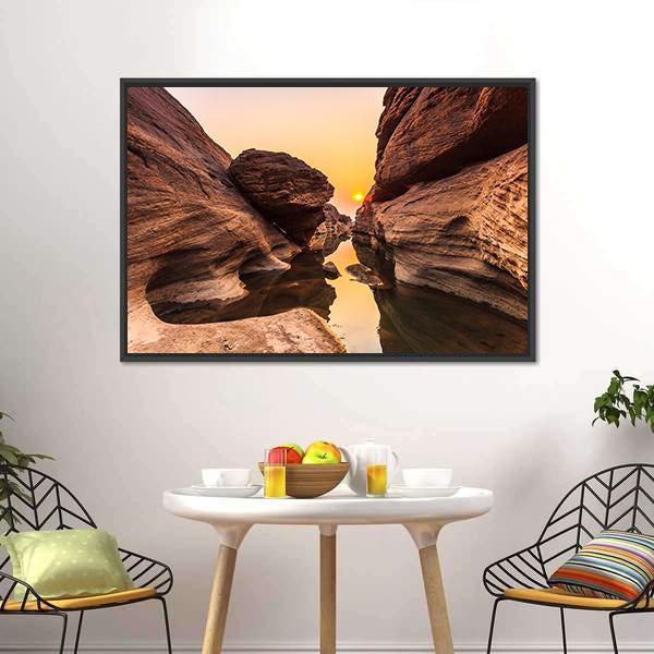 Grand Canyon Thailand Canvas Wall Art-3 Horizontal-Gallery Wrap-25" x 16"-Tiaracle