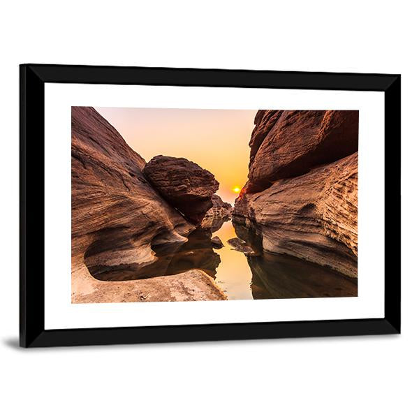 Grand Canyon Thailand Canvas Wall Art-3 Horizontal-Gallery Wrap-25" x 16"-Tiaracle