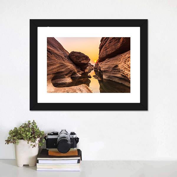 Grand Canyon Thailand Canvas Wall Art-1 Piece-Framed Print-20" x 16"-Tiaracle