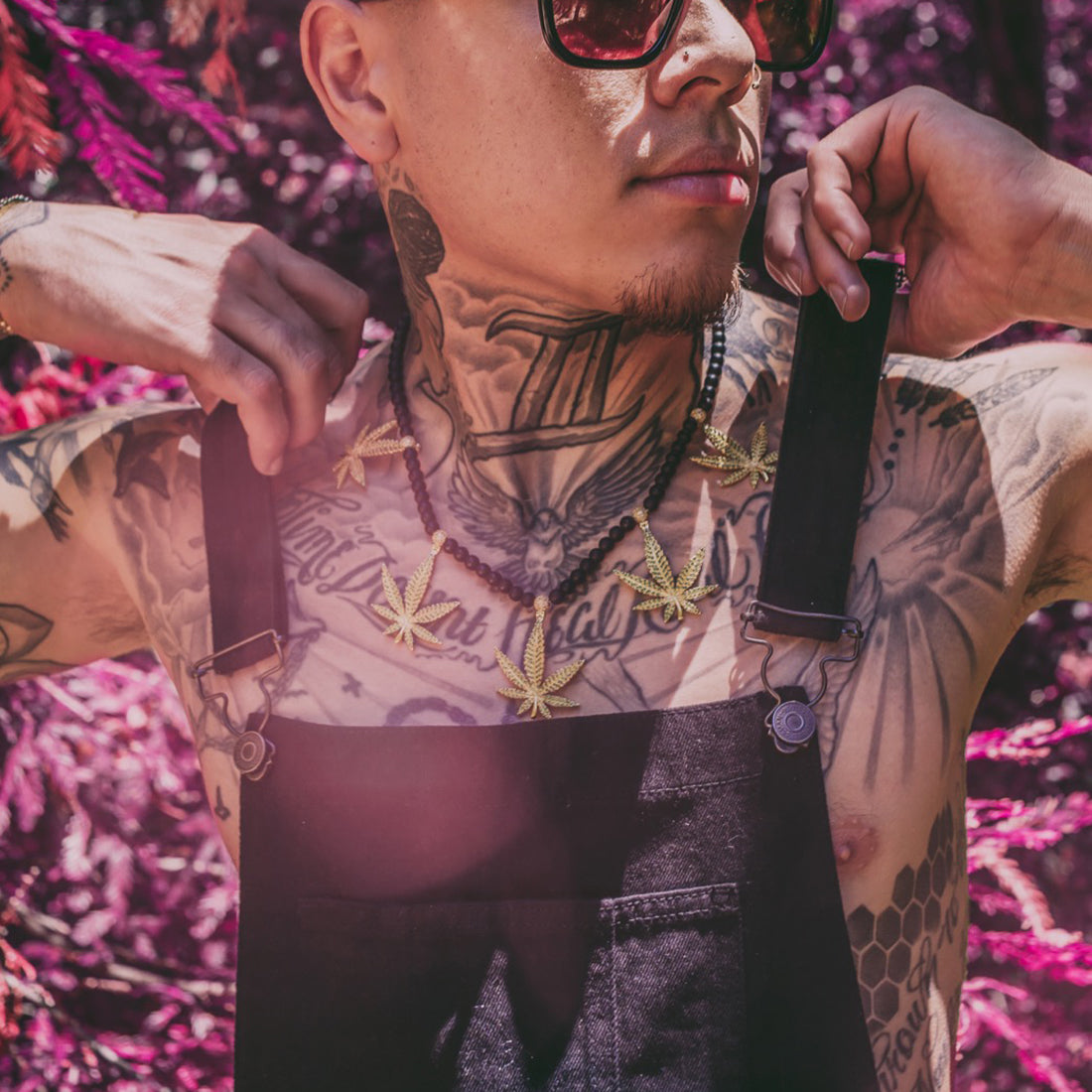 Grandmaster Cannabis Leaf Necklace