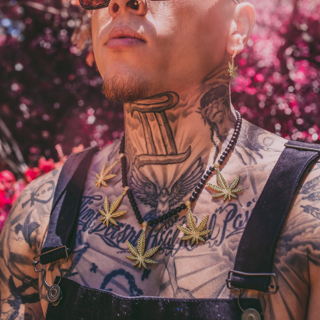 Grandmaster Cannabis Leaf Necklace